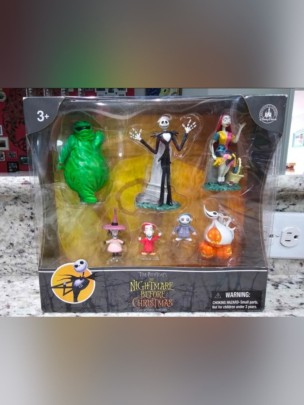 Nightmare Before Christmas Figure Playset New